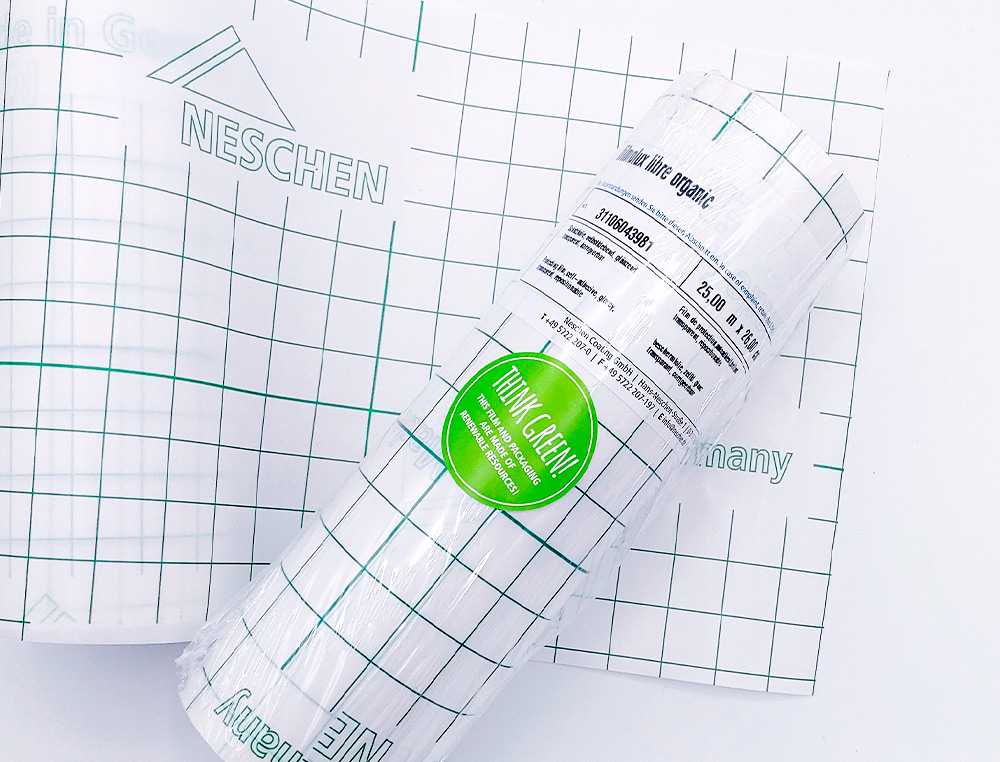 FILM PROTECTEUR BIO FILMOLUX A BASE DE POLYETHYLENE VERT   BRILLANT 90 MICRONS           PROTECTION UV 25MX32CM