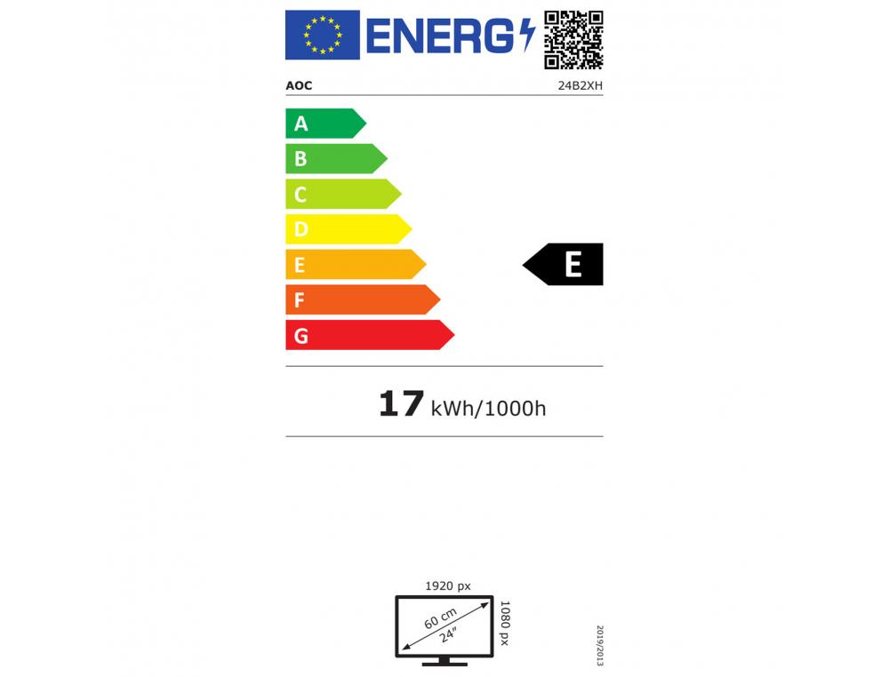 ECRAN LED 24 POUCES FULL HD AOC