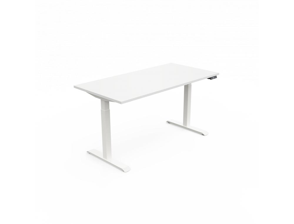 BUR. LUTZ 2 120 X80 BLANC -P.BBUREAU LUTZ 2 120 X80 BLANC -PIEDS BLANC