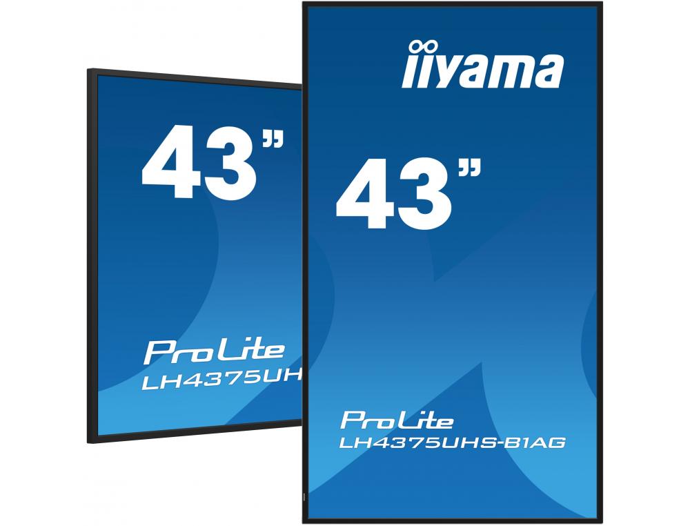 ECRAN LCD 43P IIYAMA PROLITE MONITEUR ANDROID AVEC RESOLUTION 4K 43 POUCES IIYAMA